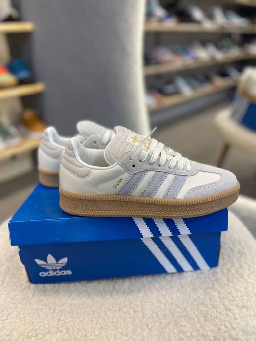 ОРИГІНАЛ 100% Adidas Samba XLG Off White Grey | JS4311 жіночі кросівки 38-39 р