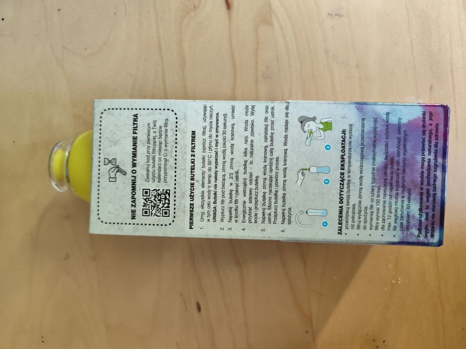 Butelka filtrująca Dafi 0,5 l nowa