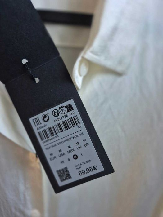 Блуза сорочка Massimo dutti