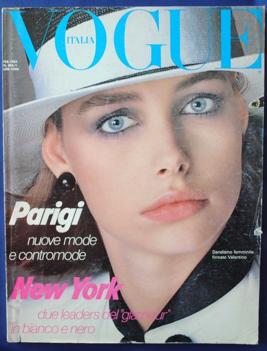 Vogue Italia magazyn mody z 1983