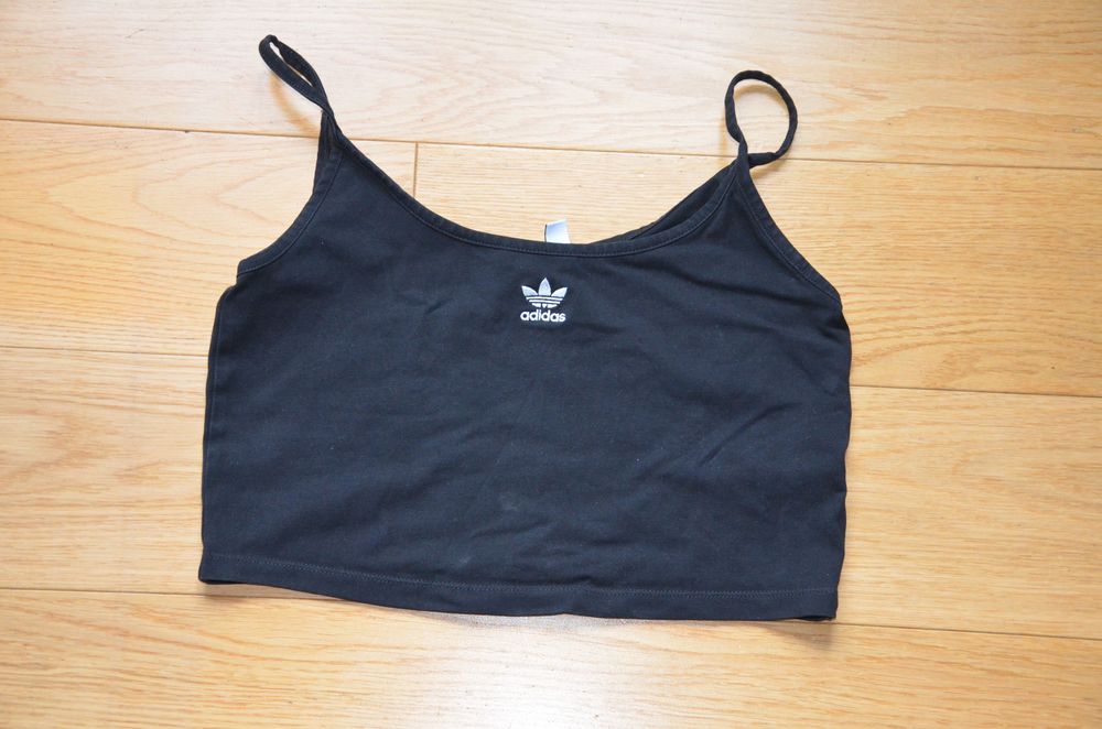 adidas r. 36/38 bokserka/top na ramiączka czarna