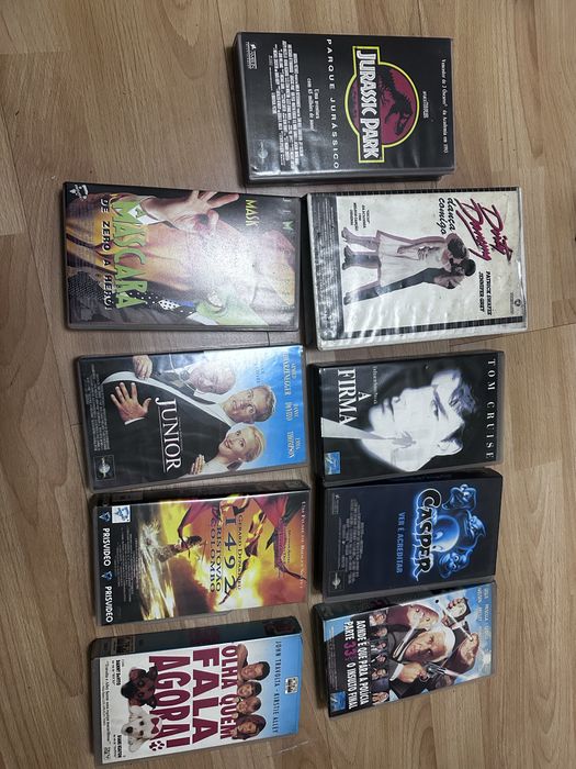 Filmes VHS cassetes originais para despachar