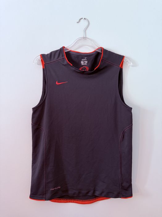 Tank top Nike czarny męski koszulka sportowa do biegania