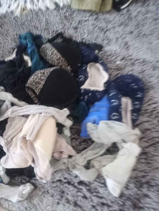 Używane rajstopy damskie matki skarpetki