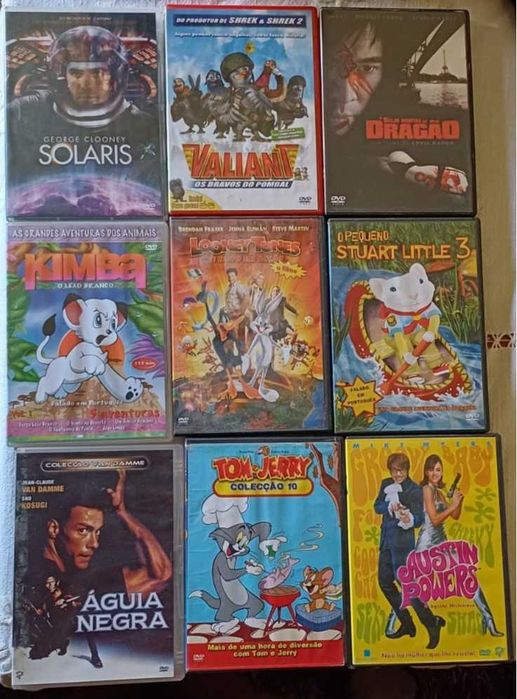 Lote de filmes em ótimo estado (Alguns ainda selados) - NOVOS