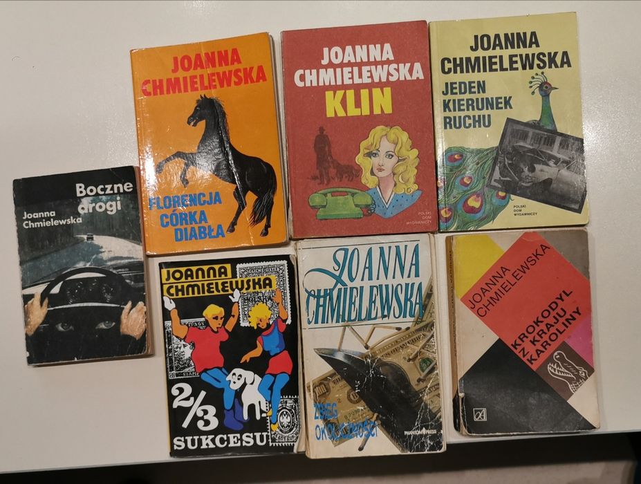 Joanna Chmielewska - kolekcja 7 książek