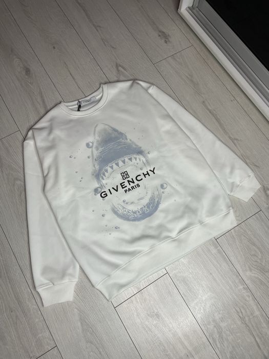 ‼️РОЗПРОДАЖ‼️ Givenchy / Дживанши Біла Кофта — Худі / Світшот