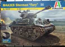 Продам нову модель Italeri 6529 — танк M4A3E8 Sherman «Fury» (з фільму «Ярость»), масштаб 1:35