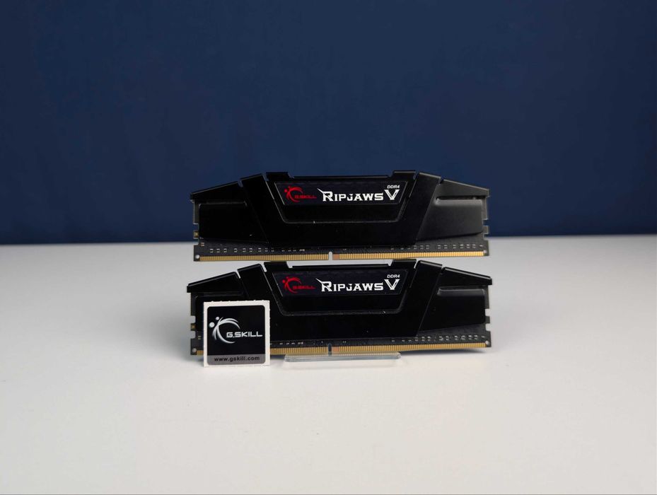 Комплект Оперативної Пам'яті G.Skill Ripjaws V DDR4 16GB (2x16GB або 2x8GB) 3200MHz CL16 | МАГАЗИН | Гарантія 90 днів