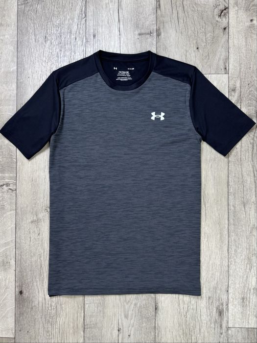Under Armour Tech Tee футболка S размер спортивная черно-серая