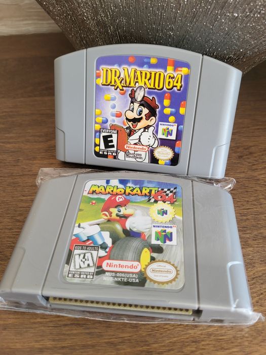 Nintendo N64 MARIO ігрові картриджі (ігри)
