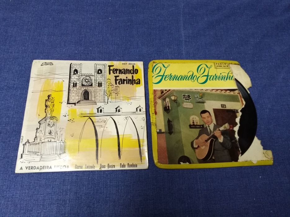 Discos Vinil antigos single.