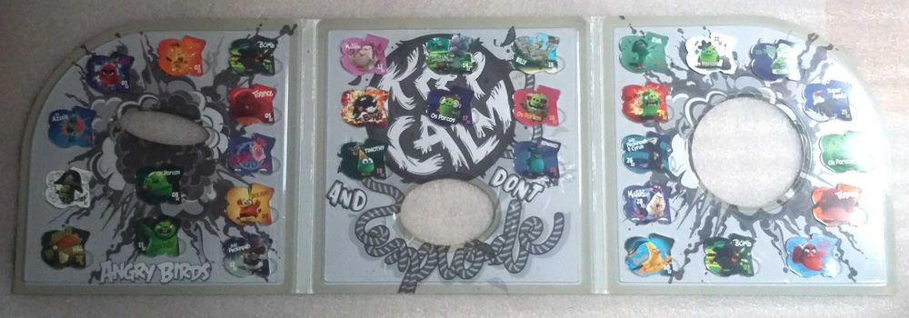 Caderneta Angry Birds Completa