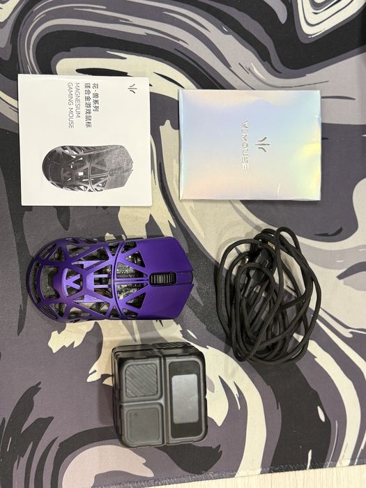 WLmouse Beast X фіолетова магнієва Wireless 8K мишка