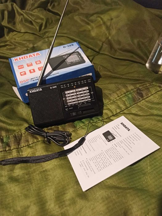 Superczułe Radio globalne światowe XHDATA z systemem DSP FM/AM/SW MP3