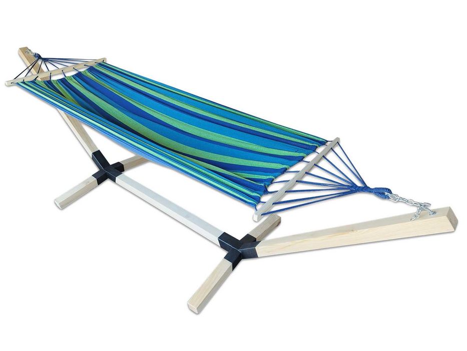 Zestaw Stelaż + Hamak 2 os komplet przenośny Comfort Zone do 200 KG