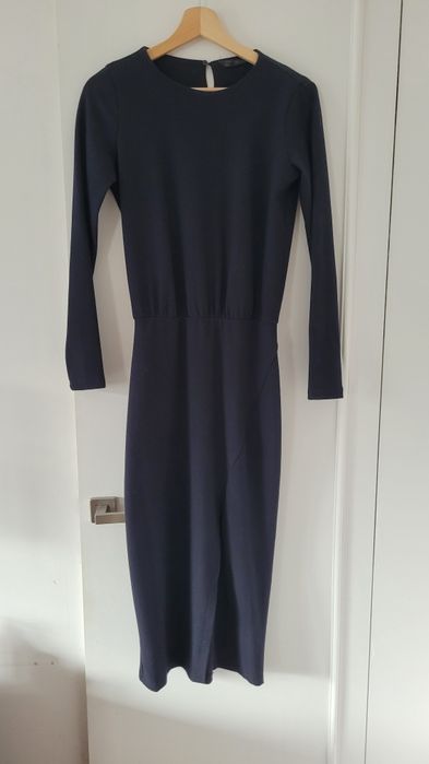 Granatowa sukienka Zara S