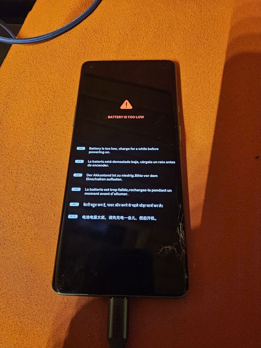 Oneplus 8 256gb uszkodzony wyświetlacz