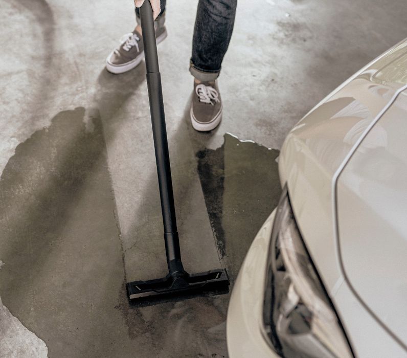 KARCHER ODKURZACZ PRZEMYSŁOWY do gruzu popiołu bezworkowy dmuchawa