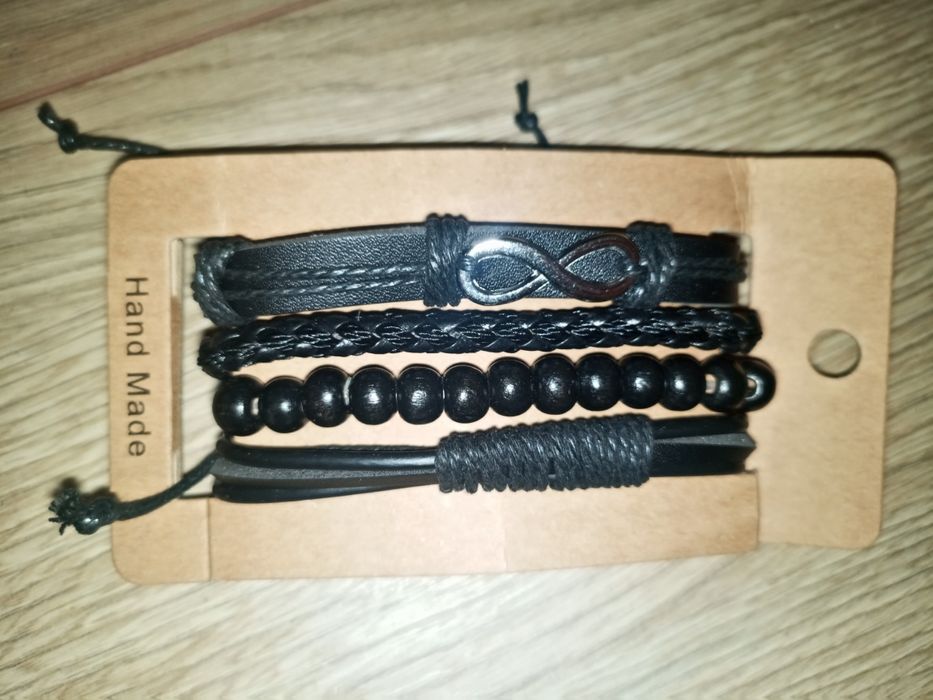 Браслет чоловічий шкіряний