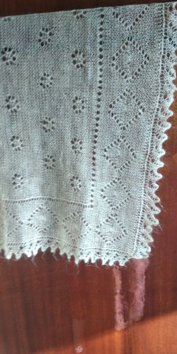 Пуховый платок паутинка новый Оренбургский ручной работы