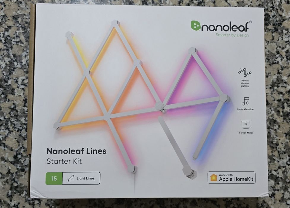 Nanoleaf Lines 60 Degrees 2x Starter Kit (15 Linhas)