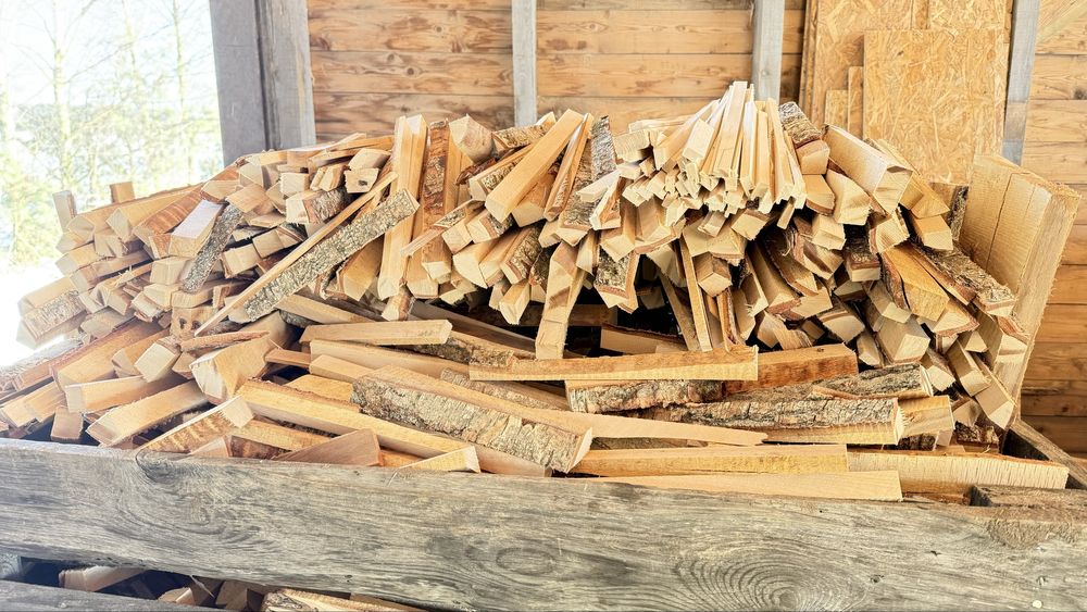 Opał zrzynki sosna brzoza