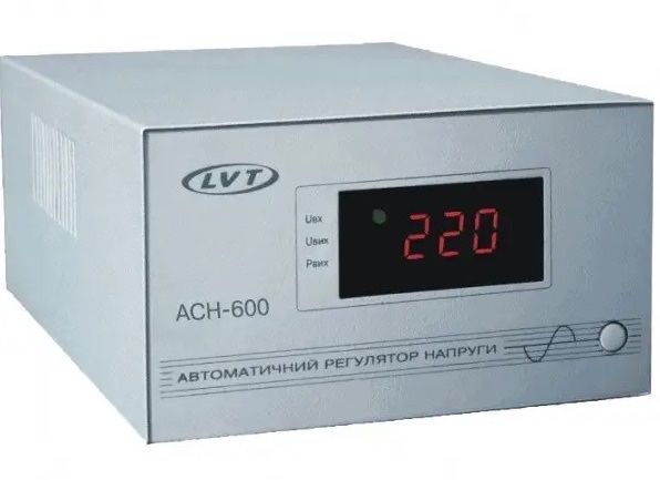 Стабілізатор напруги LVT АСН-600 до 600 Вт (пусковий до 4000 Вт)