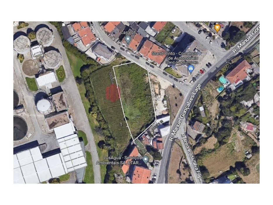 Terreno para construção em Aguas Santas com 2200m2.