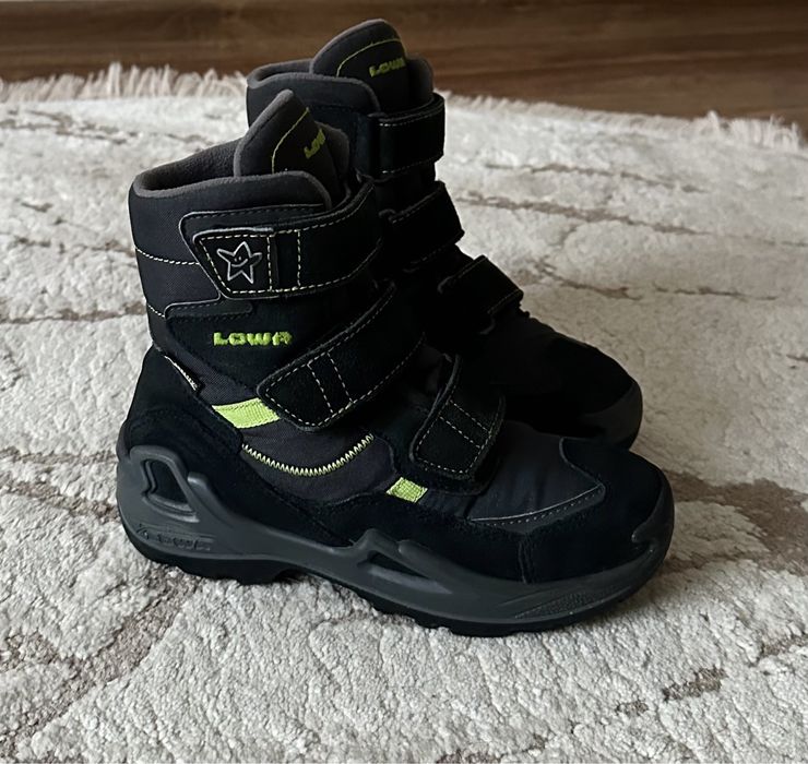 Lowa зимові чоботи черевики ботинки на хлопчика 31 р. 19,5 см