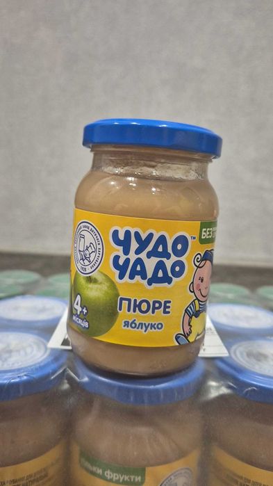 Дитяче пюре ЧУДО ЧАДО яблуко з 4 місяців