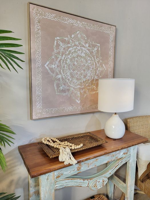 consola,  mesa, aparador,  verde agua, decoração,  rustico