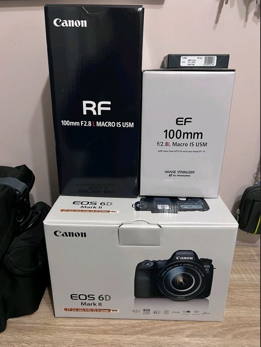 Canon RF 16mm/24mm/45mm/50mm/85mm/16-35mm/24-70mm./28-70mm.Гар.12міс.