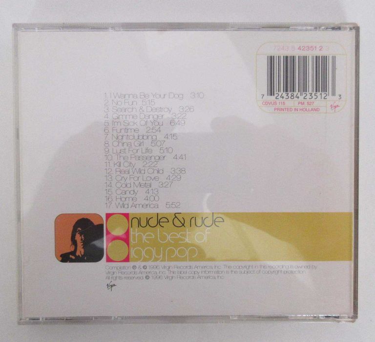 IGGY POP - Nude & Rude: The Best Of Iggy Pop (CD)