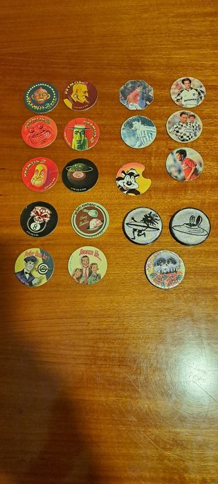 Novidade Coleção Tazos variados