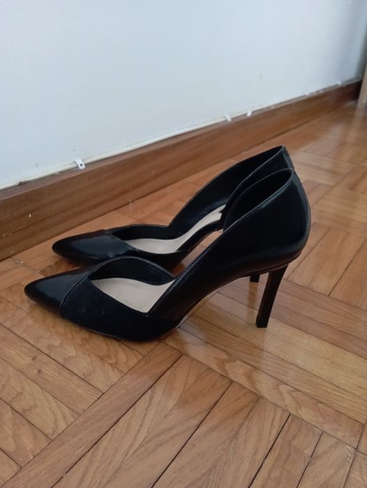 Sapato agulha Zara preto