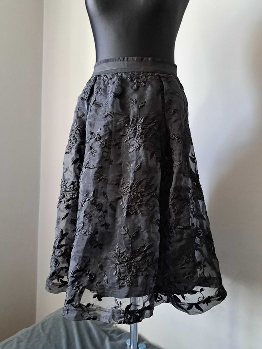 Mohito nowa Czarna spódnica midi 36/S