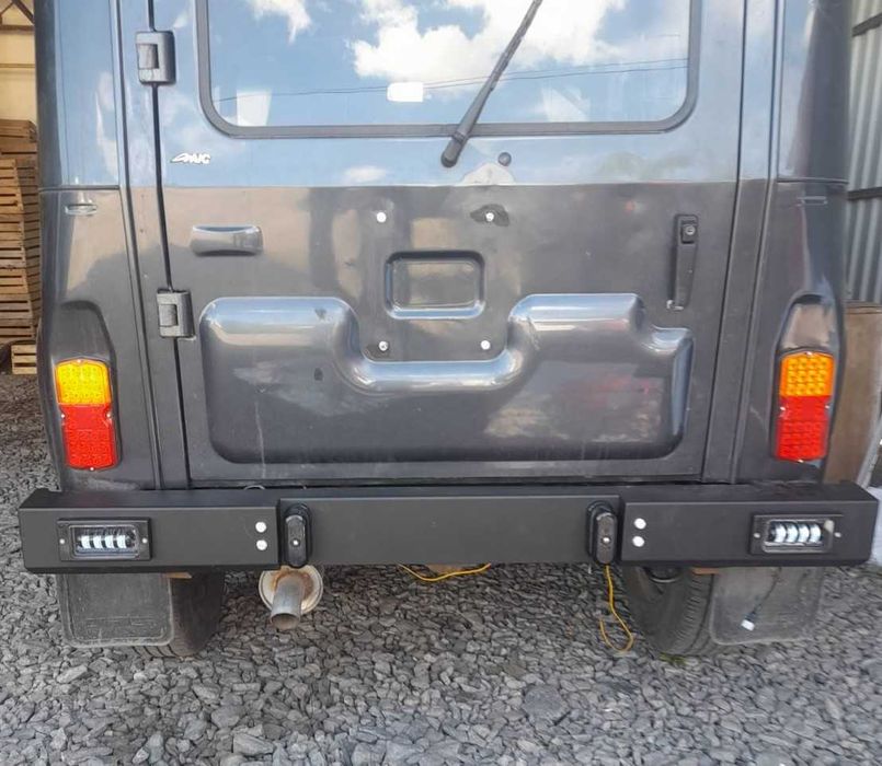 Силові бампери (перед, зад) на УАЗ-469, Хантер