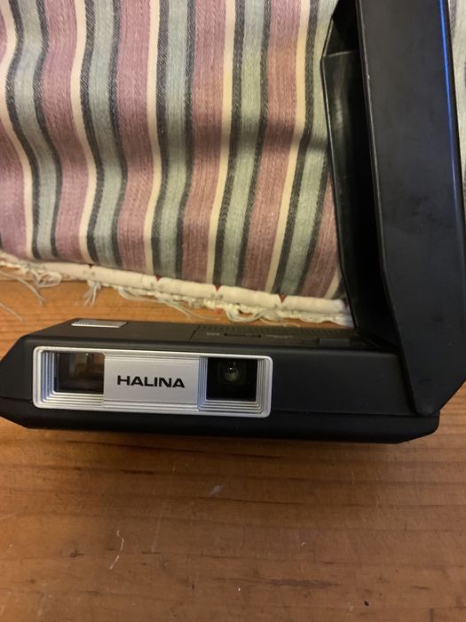 Halina maquina sub miniatura filme 110 vintage sem flash