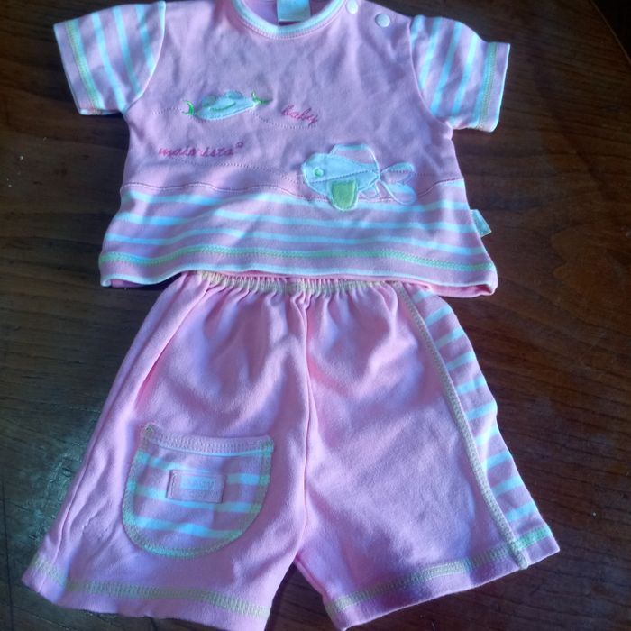 Lote de roupa menina 0-3 meses