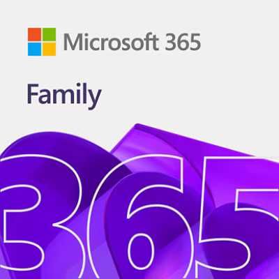 Miejsce w rodzinie Microsoft 365 Family, Office 365, 5 urządzeń