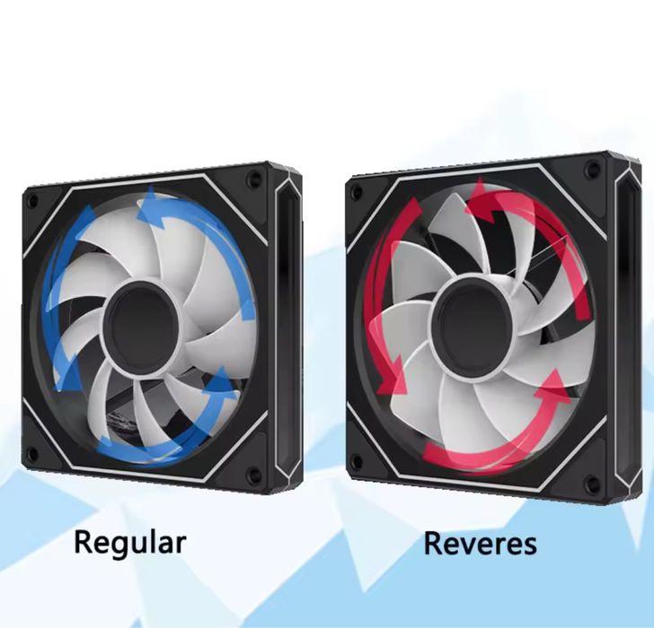 ARGB 120mm Кулер корпуса Чорний/Білий Upsiren UF4 Prism 6 PRO