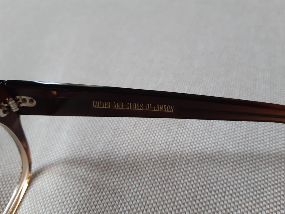 Okulary Cutler nad Gross brazowe stylowe