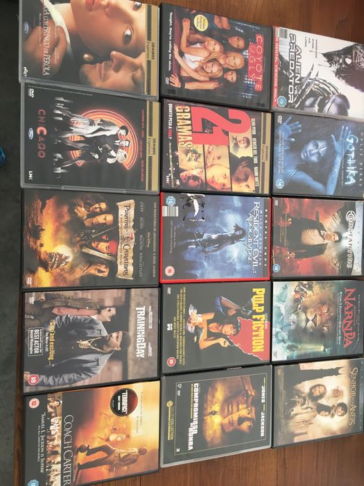 DVDs originais, coleção 144un