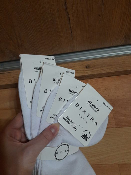 Białe skarpetki 35-38 - NOWE