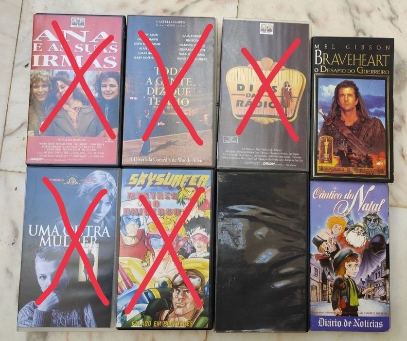 56 Filmes VHS.   .