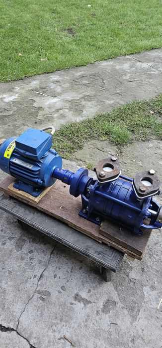Pompa z silnikiem