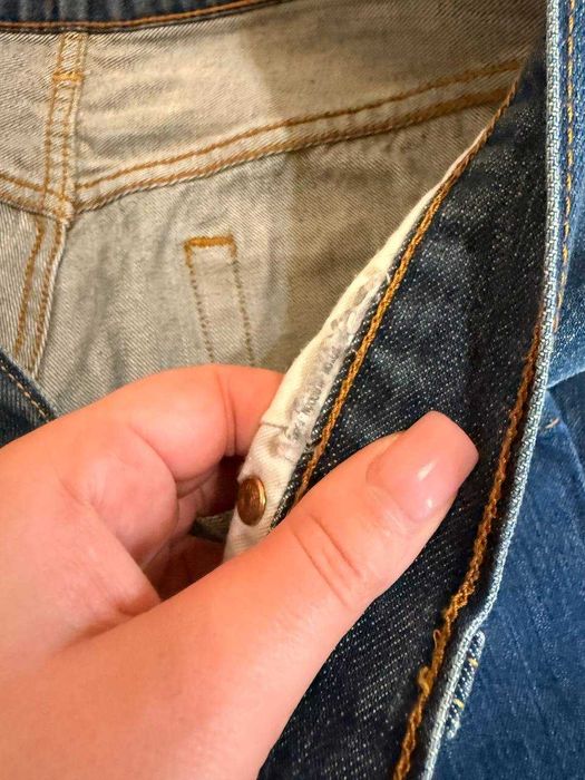 Джинсы Levi’s 501 синие оригинал W36 L36 классика