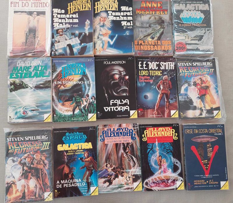 Livros ficção cientifica - Europa América