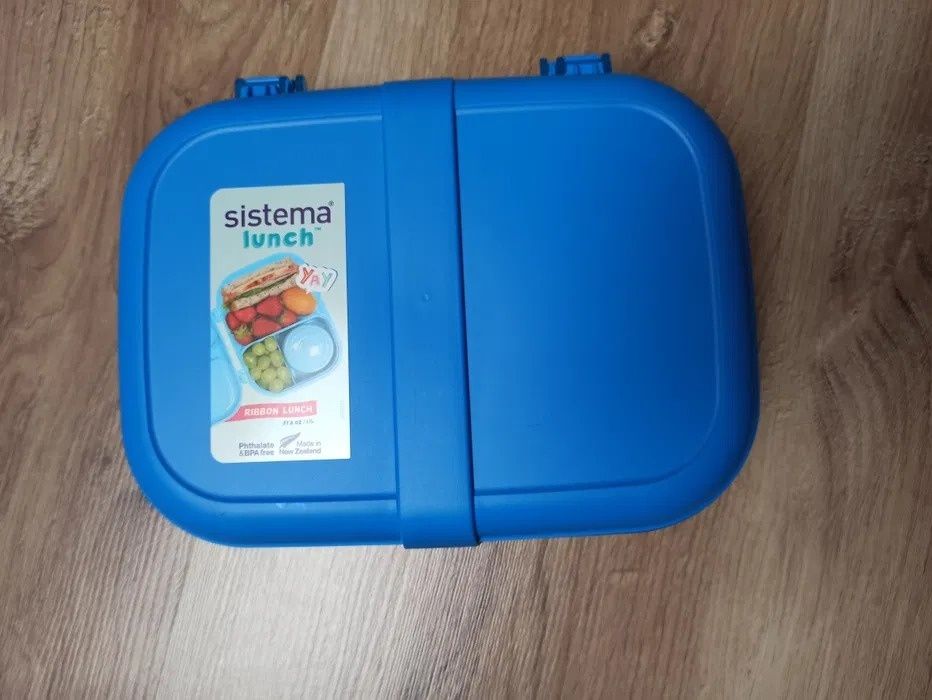 Pojemnik, sniadaniówka Sistema Ribbon Lunch 1.1L niebieski